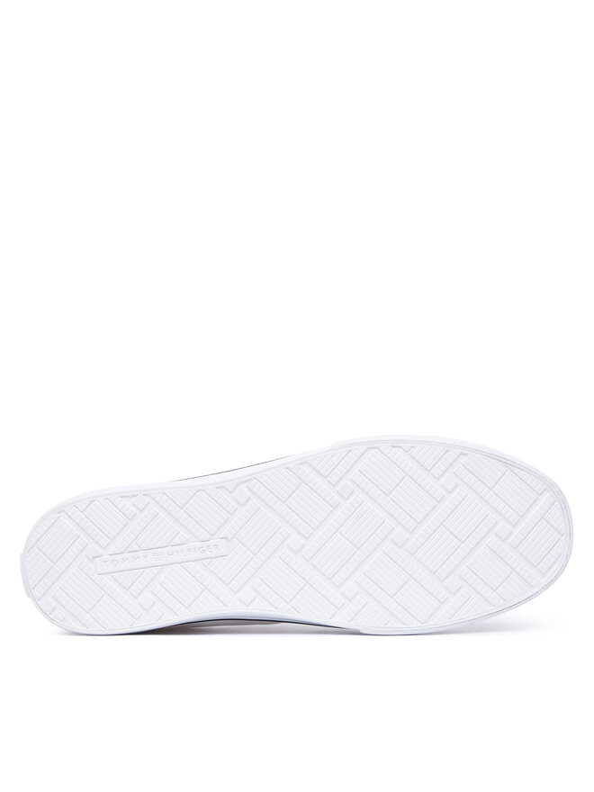 Tommy Hilfiger Sneakers aus Stoff Tommy Hilfiger Th Low FW0FW09390 Weiß