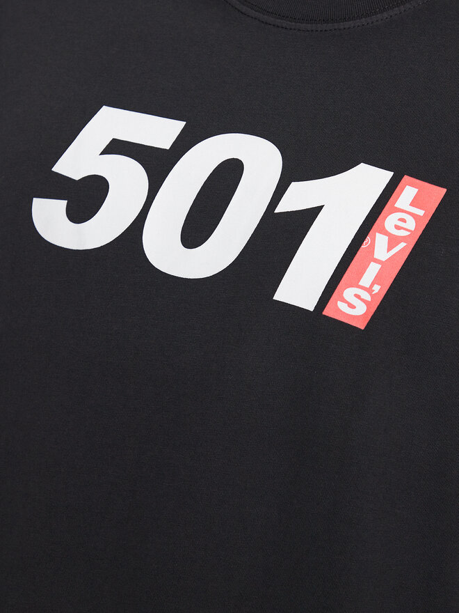 Levi's® Levi's® T-Shirt Graphic 501 87373-0082 Μαύρο Vintage Fit