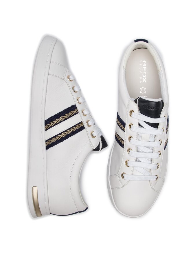 Sneakers Geox D Jaysen A D921BA 08554 C1000 Blanc chaussures