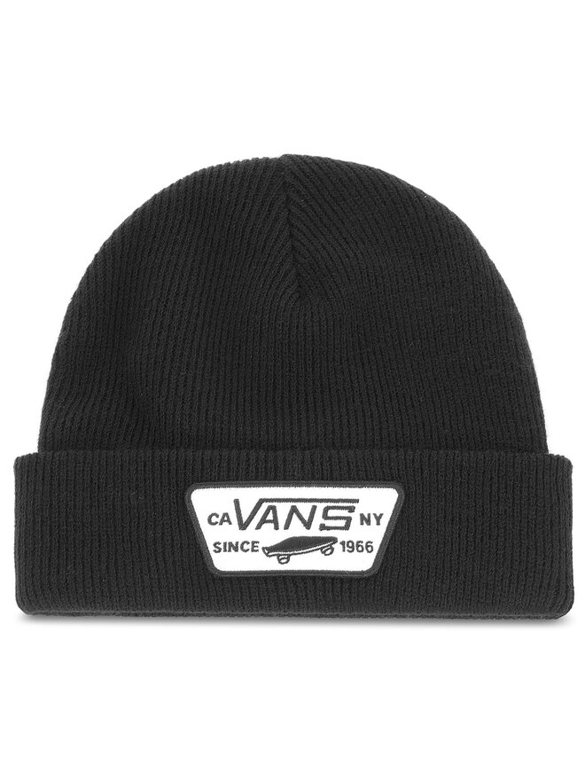 Vans Čiapka Vans Milford Beanie VN000UOUBLK Čierna