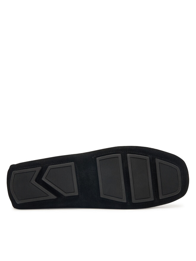 Calvin Klein Mokassins Calvin Klein Square Driver Suede HW0HW02844 Schwarz