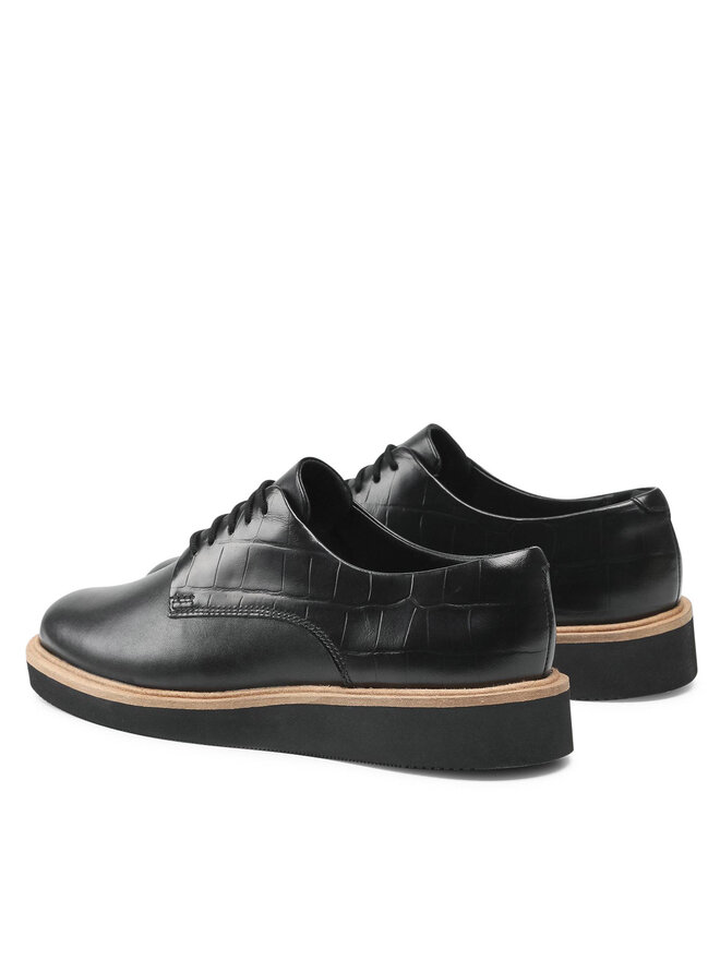 Clarks Halbschuhe Clarks Baille Stitch 261631164 Schwarz