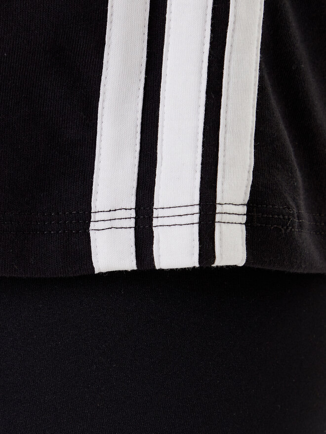 adidas adidas Camiseta Essentials 3-Stripes JD0846 Negro Regular Fit
