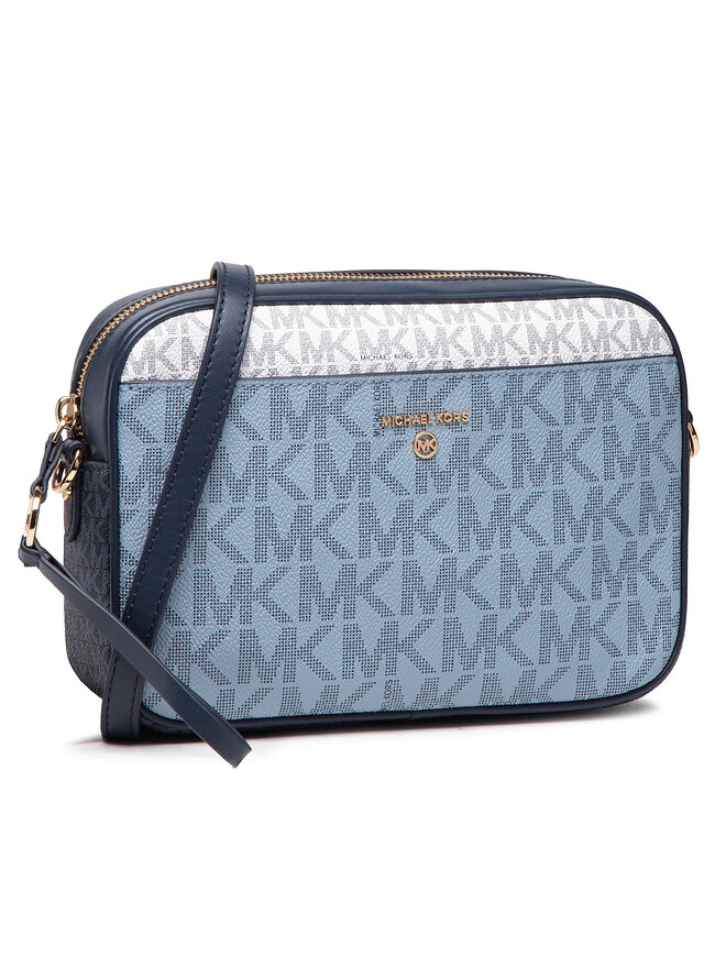 Handtasche MICHAEL Michael Kors Jet Set Charm 32S0GT9C7V Blau eschuhe