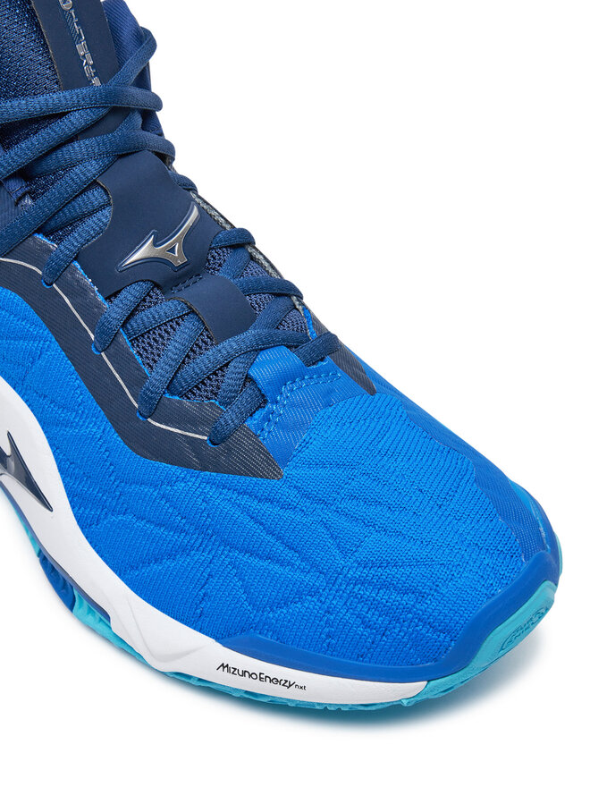 Mizuno Hallenschuhe Mizuno Wave Stealth Neo 2 Mid X1GA2405 Blau