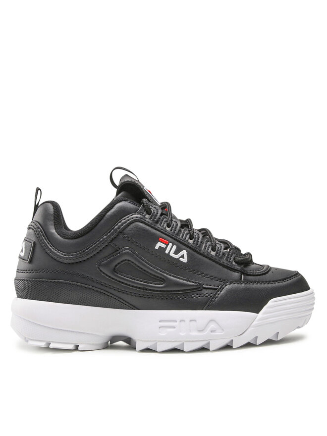Black fila disruptor mens on sale