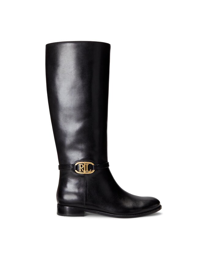 Stivali al ginocchio Lauren Ralph Lauren 802908350002 Nero escarpe