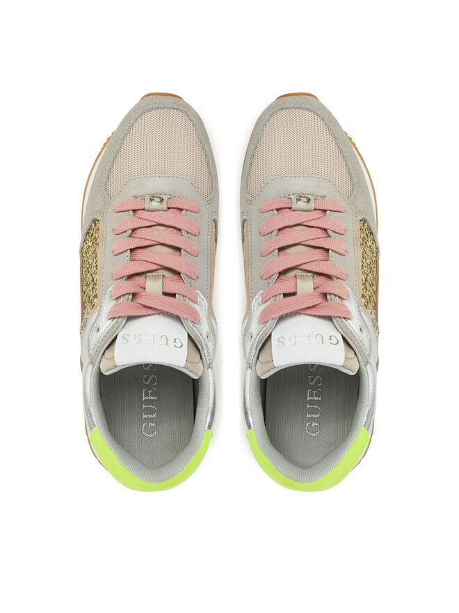Guess Sneakersy Guess FLPE2G LEM12 Růžová