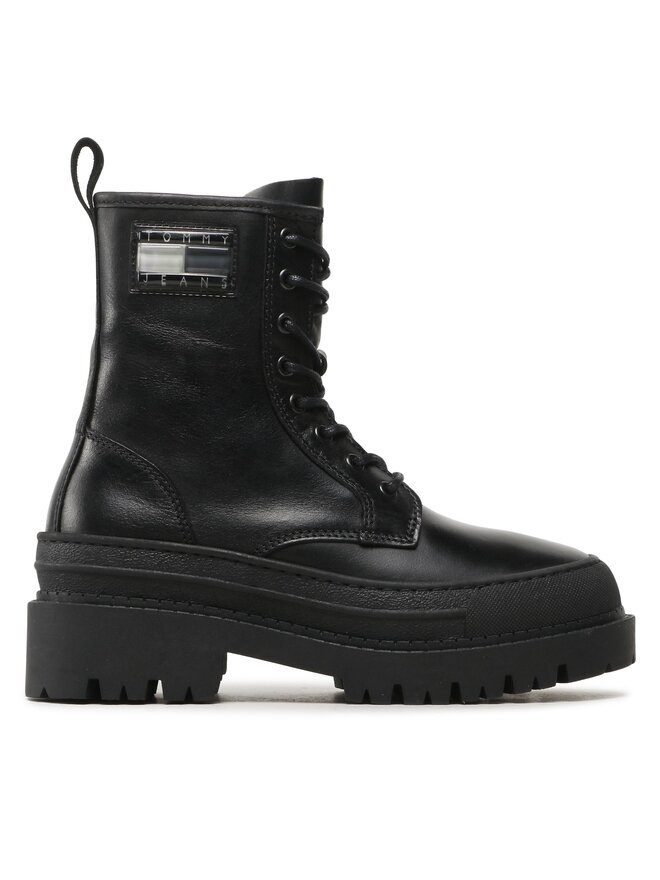 Tommy Jeans Botines Tommy Jeans Tjw Foxing Lace Up EN0EN02217 Negro