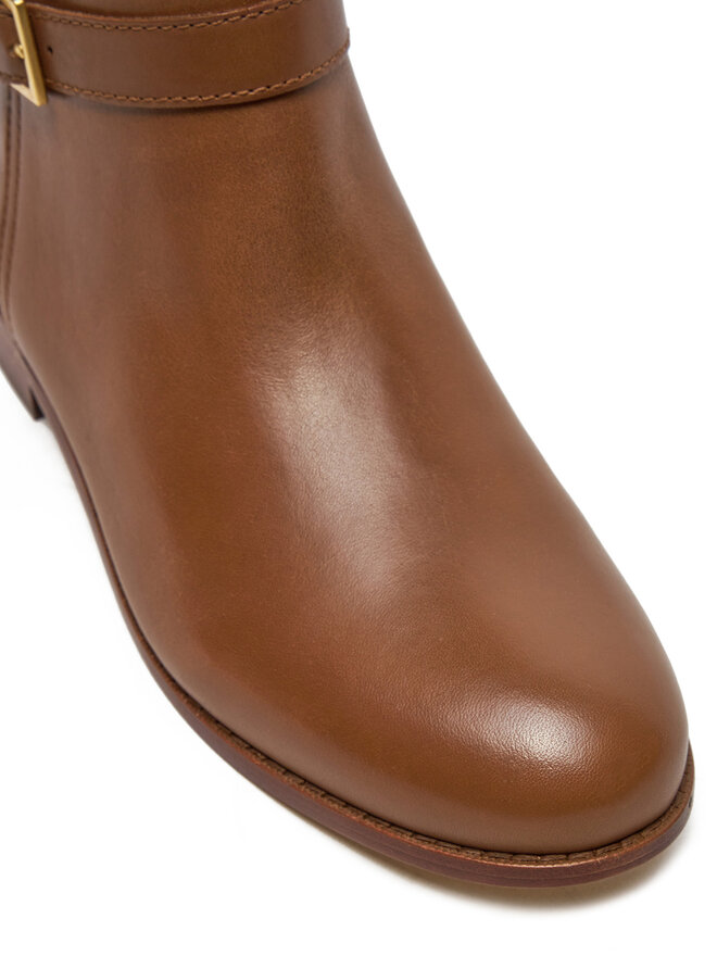 LAUREN RALPH LAUREN Členková obuv Lauren Ralph Lauren 802946807002 Hnedá