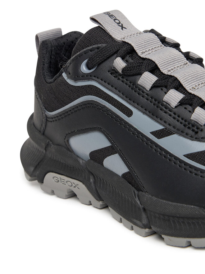 Geox Sneakersy Geox J Flexyper Plus J56MVB 0FU54 C0017 S Černá