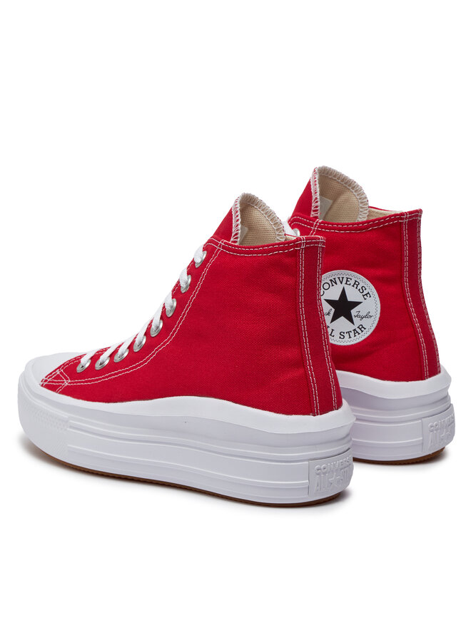 Converse Plátěnky Converse Chuck Taylor All Star Move A09073C Červená