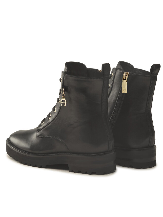 Aigner Schnürstiefeletten Aigner Ava 23 1212060 Schwarz