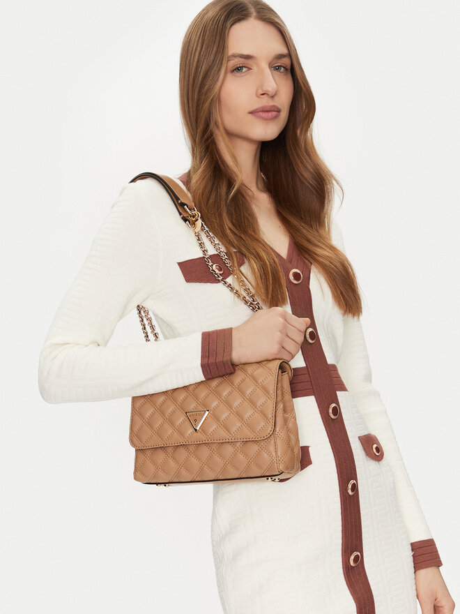 Guess Táska Guess HWQG87 48200 Bézs
