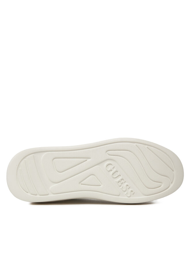 Guess Sneakersy Guess Elbina FLJELB LEA12 Biały