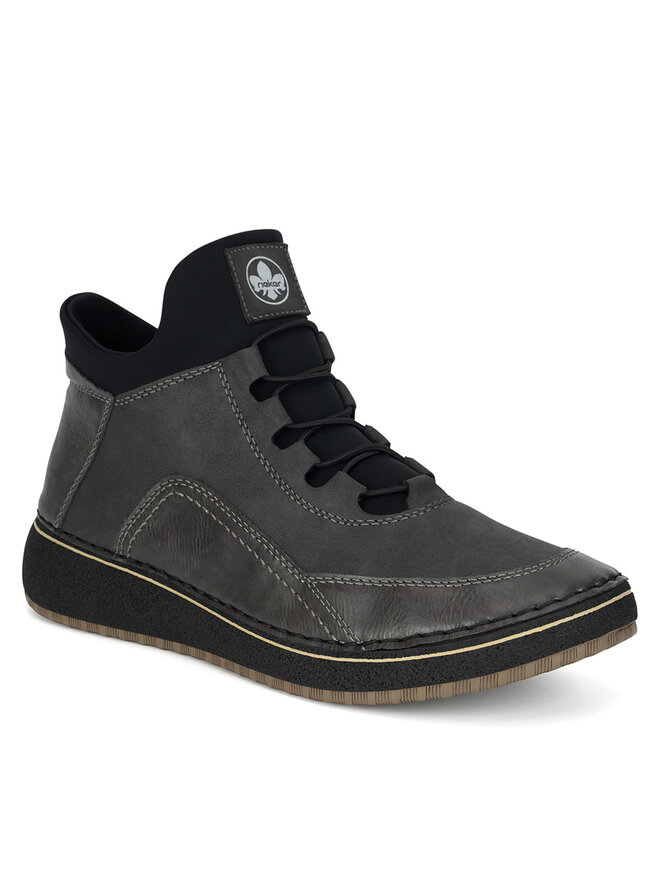 Rieker Schnürschuhe Rieker 50953-45 Grau