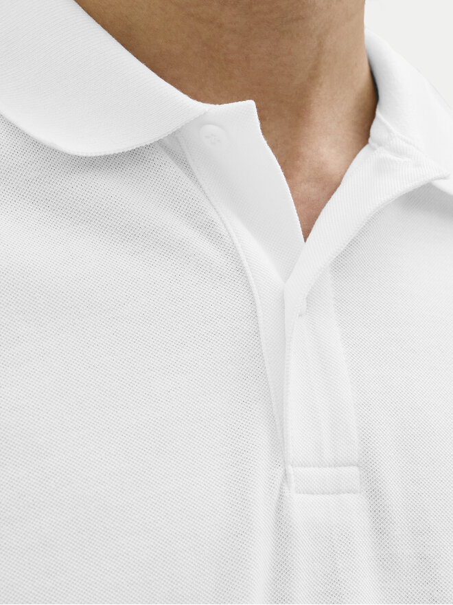 Jack&Jones Jack&Jones Polo Kane 12270150 Λευκό Regular Fit