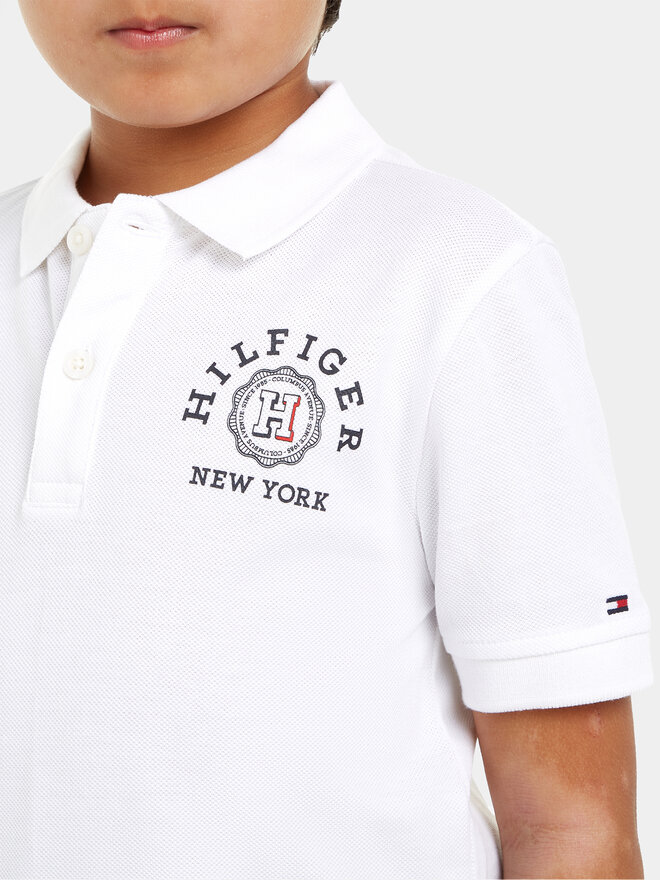 Tommy Hilfiger Tommy Hilfiger Pólóing Monotype KB0KB08801 Fehér Regular Fit