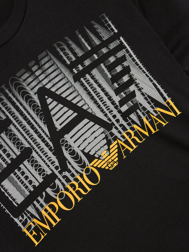 EA7 Emporio Armani EA7 Emporio Armani Camiseta 3DBT59 BJ02Z 1200 Negro Regular Fit