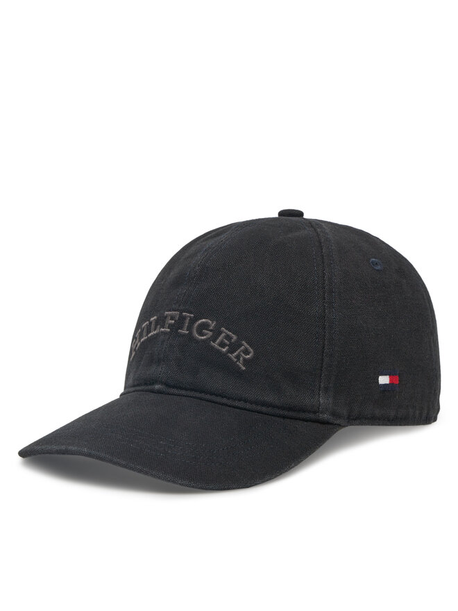Tommy Hilfiger Czapka z daszkiem Tommy Hilfiger Monotype AM0AM13003 Czarny