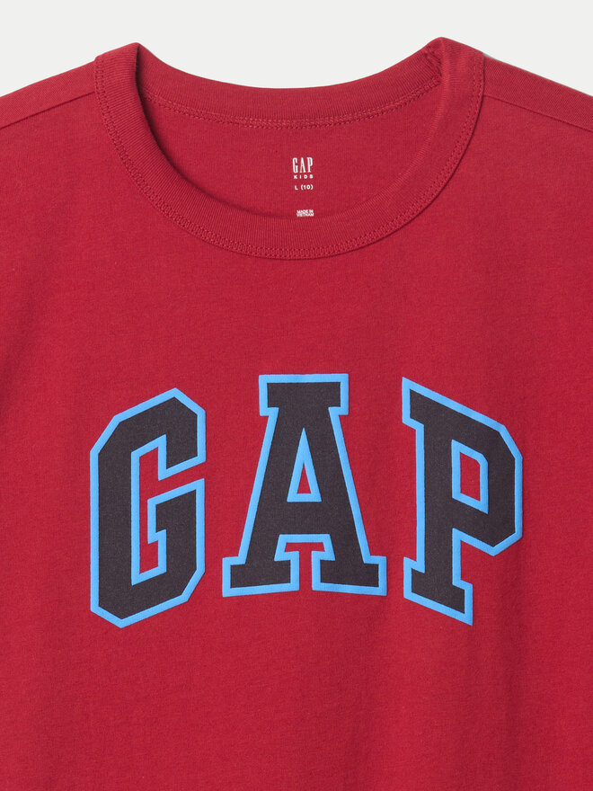 Gap Gap Marškinėliai 605364 Vyšninė Regular Fit