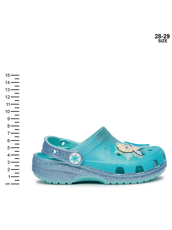 Crocs Klapki Crocs Crocsclassic Frozen Elsa Clog Kids 210235 Kolorowy