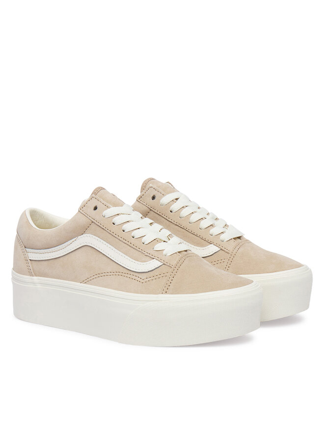Vans Sneakers aus Stoff Vans Old Skool Platform VN0009PZ4MG1 Beige