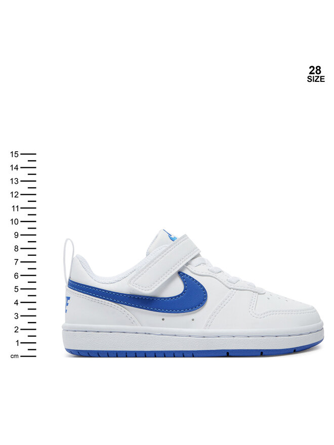 Nike Sneakersy Nike Court Borough Low Recraft (Ps) DV5457 110 Biela
