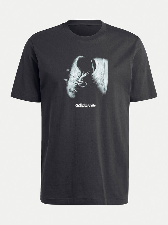 adidas adidas T-Shirt Supply Street IY3431 Μαύρο Regular Fit