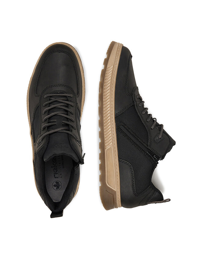Rieker Sneakersy Rieker 37004-00 Černá