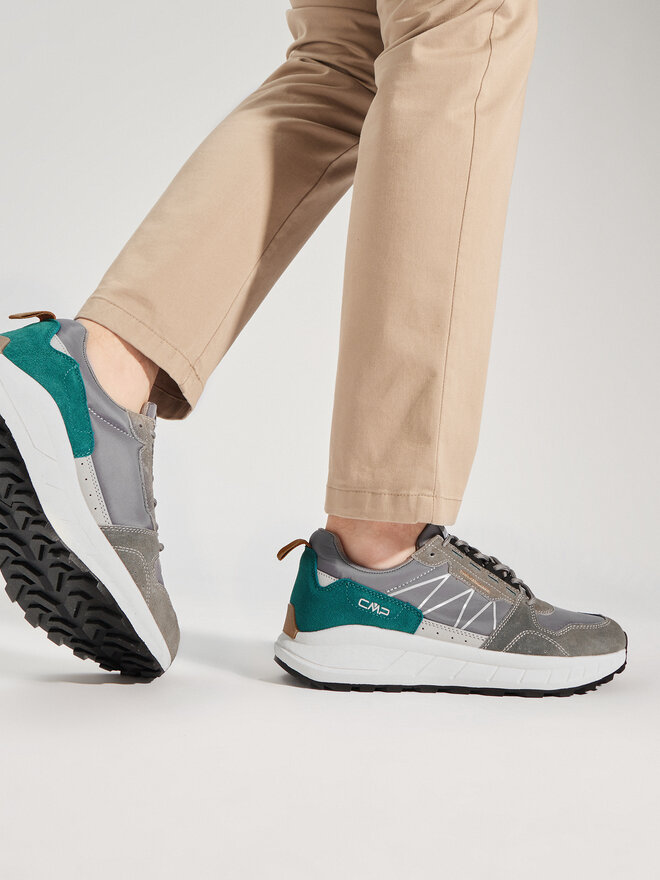 CMP Sneakersy CMP Tykal Lifestyle 3Q89437 Šedá