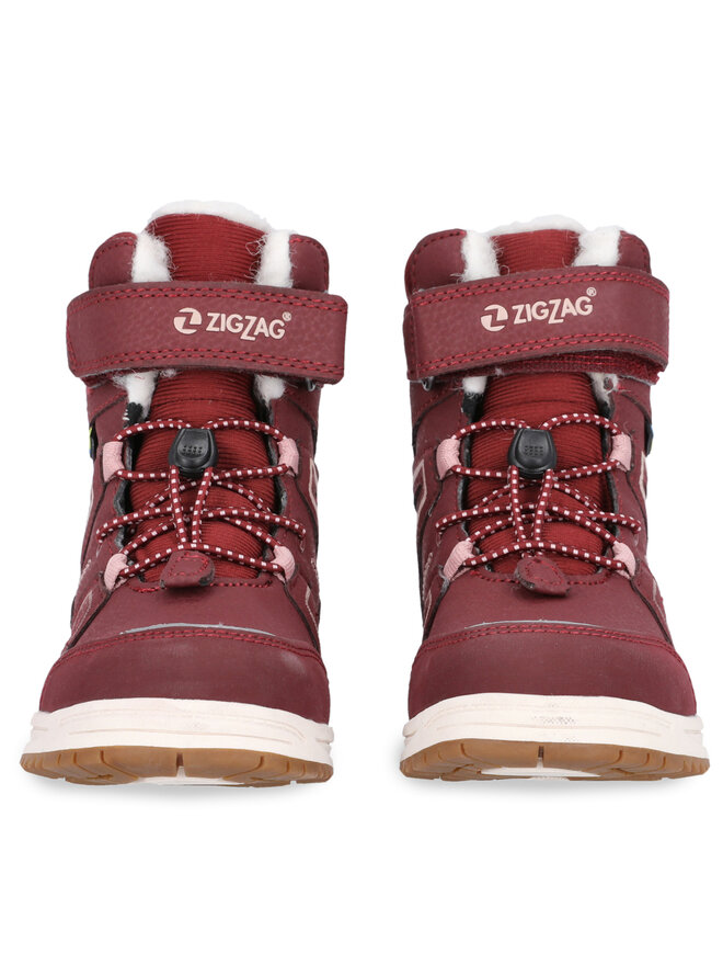 ZigZag Botas de nieve ZigZag Rincet Kids Boot WP Z214266 Guinda/burdeos