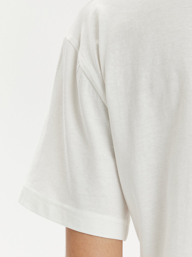 Lee Lee Camiseta 112350206 Écru Relaxed Fit