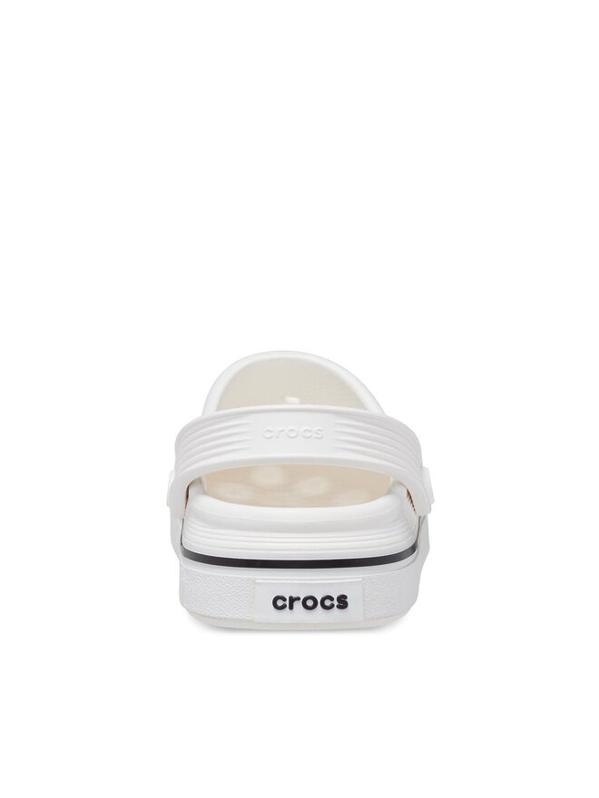Crocs Natikači Crocs Crocs Crocband Clean Clog Kids 208477 Bela