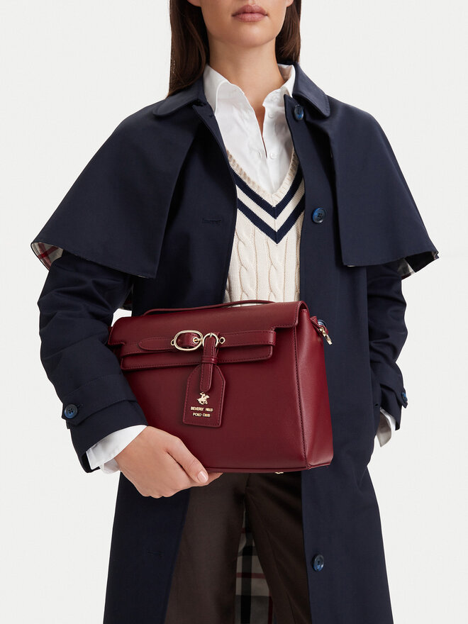 Beverly Hills Polo Club Handtasche Beverly Hills Polo Club CEO-BHPC-C-011-10 Dunkelrot