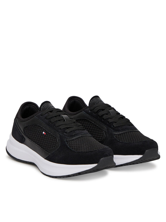 Tommy Hilfiger Sneakers Tommy Hilfiger Sporty Runner FW0FW08644 Schwarz