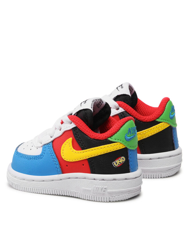 Nike Tenisice Nike Force 1 Lv8 Qs (TD) DO6636 100 Šarena