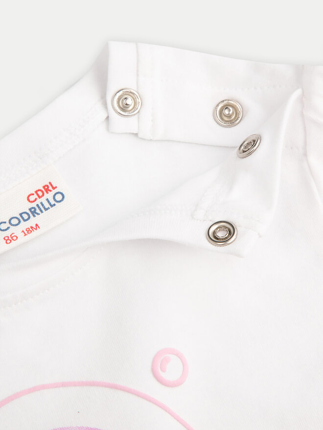 Coccodrillo Coccodrillo T-Shirt WC4143201OWN Λευκό Regular Fit