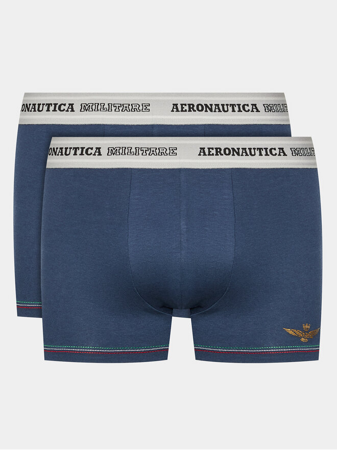 Aeronautica Militare Aeronautica Militare Набір з 2 пар боксерів AM1UBX004 Cиній