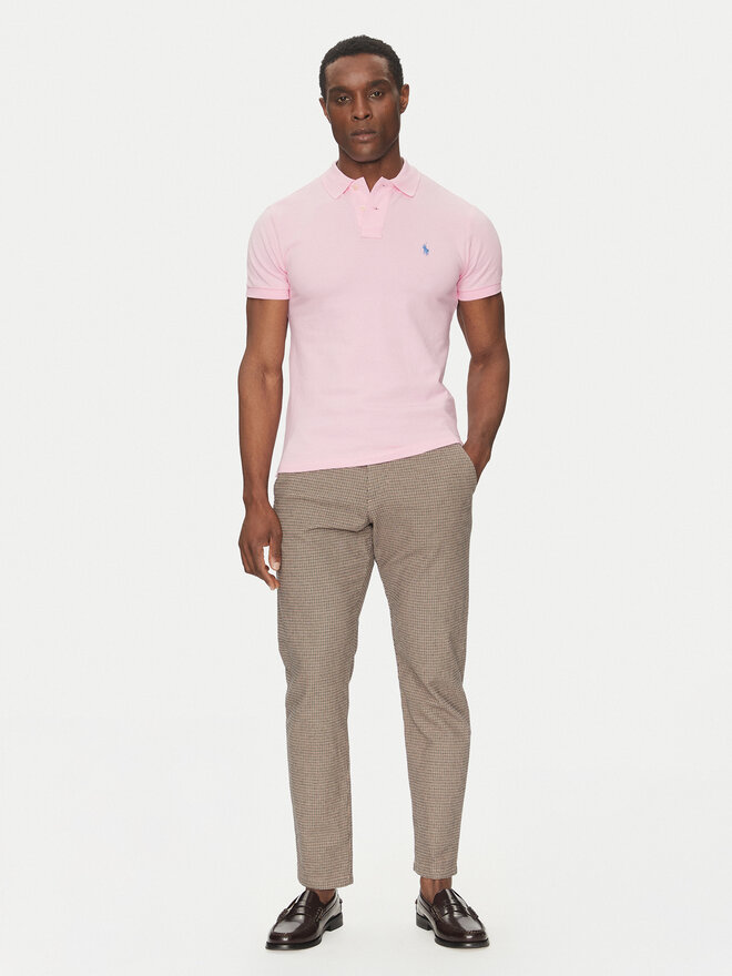Polo Ralph Lauren Polo Ralph Lauren Poloshirt Core Replen 710795080 Rosa Slim Fit