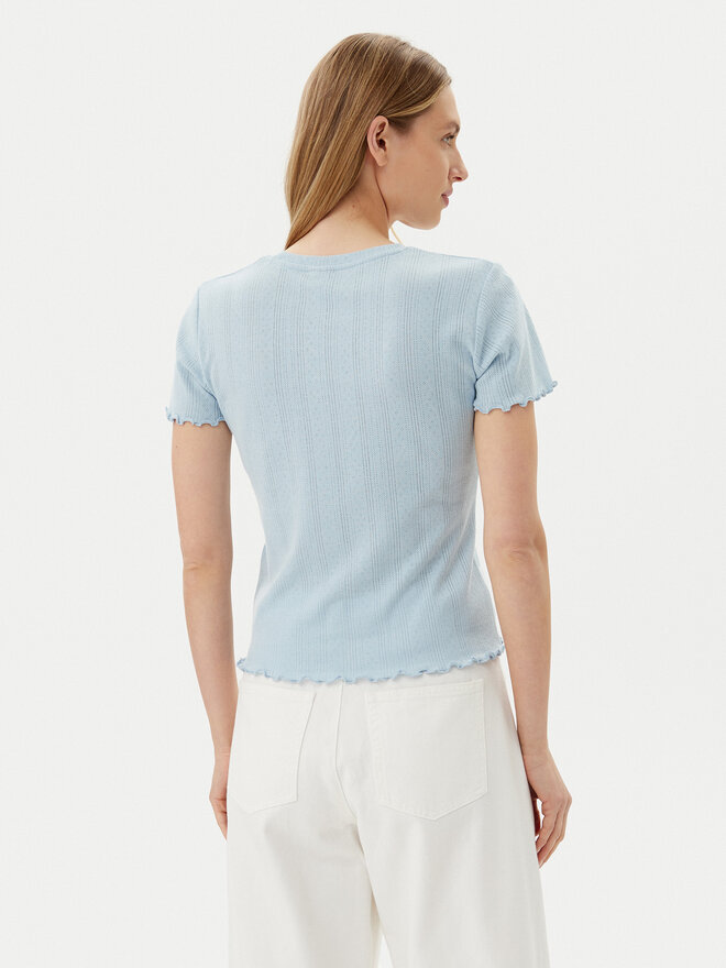 Pieces Pieces Футболка Fia 17155480 Блакитний Regular Fit