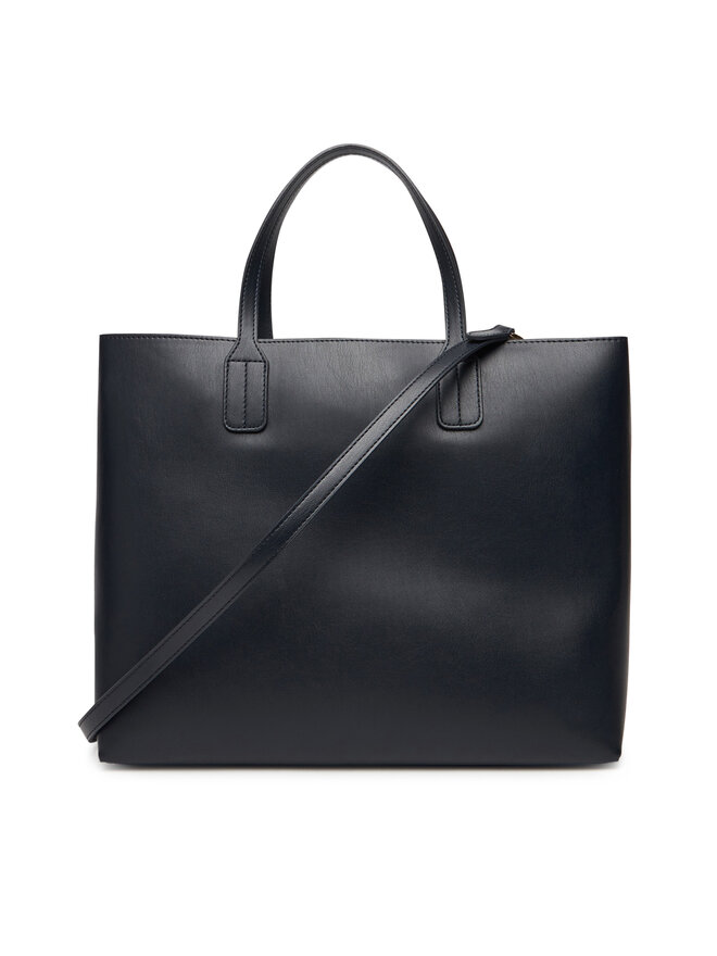 Tommy Hilfiger Táska Tommy Hilfiger Th Icon Satchel AW0AW17683 Sötétkék
