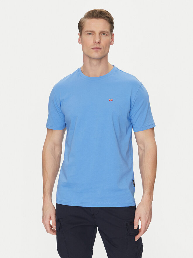 Napapijri Napapijri Majica Salis NP0A4H8D Modra Regular Fit