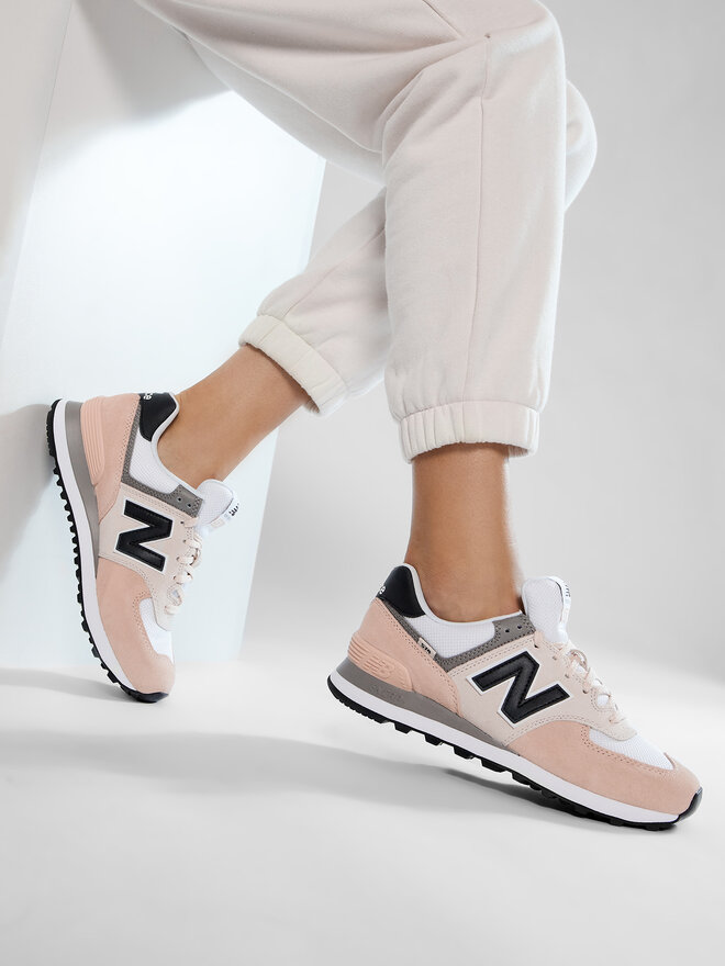 Laisvalaikio batai New Balance WL574SK2 Smėlio | eavalyne.lt