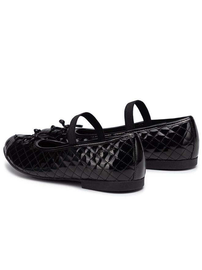 Geox Baleriny Geox J Plie' B J5455B 000HH C9999 S Czarny