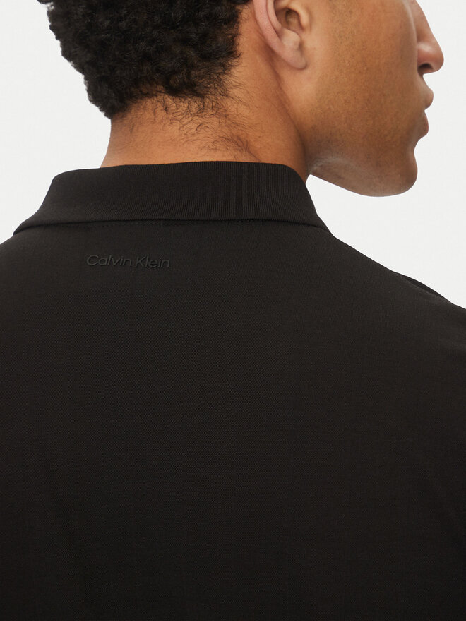 Calvin Klein Calvin Klein Poloshirt LV04LB220G Schwarz Regular Fit