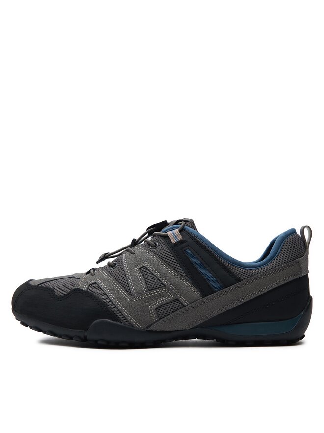 Geox Laisvalaikio batai Geox Uomo Snake U4507C 014EK C9042 Pilka