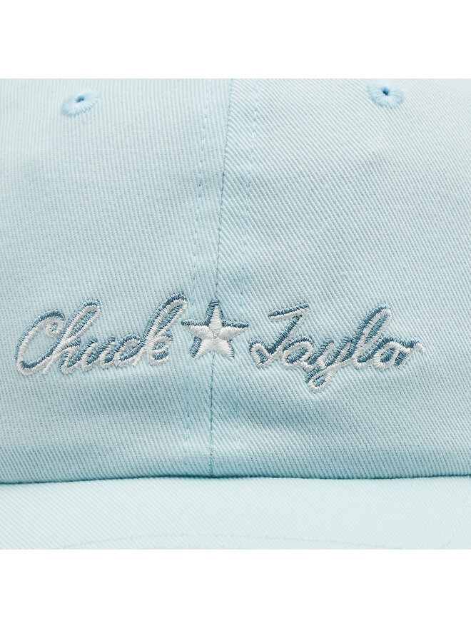 Converse Cappellino Converse LARGE LOGO CAP MPU 10023831-A07 Celeste