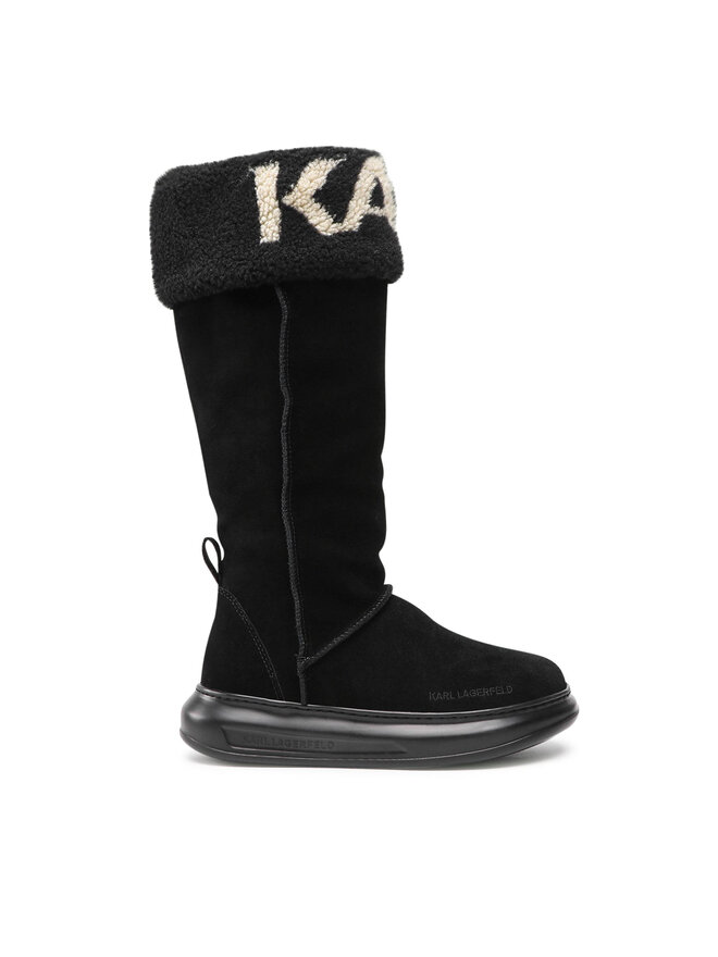 KARL LAGERFELD Čižmy KARL LAGERFELD KL44582 Čierna