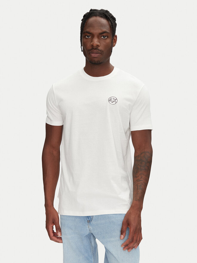 Armani Exchange Armani Exchange T-Shirt XM000558 AF10358 U0009 Λευκό Regular Fit
